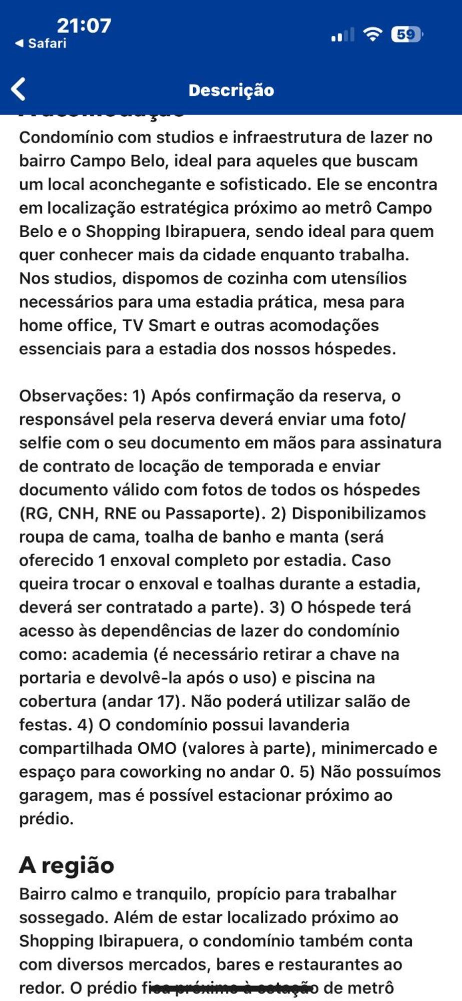 Campo Belo * São Paulo